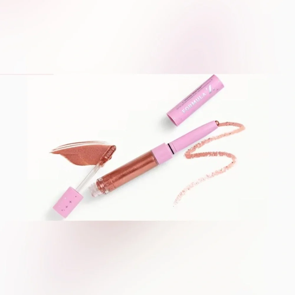 Formula Z Rose Gold Liquid Eyeshadow - Shimmery Pink Champagne